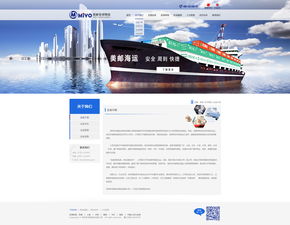 深圳網站建設專家 打造美郵全球物流網站效果圖，助力企業揚帆出海